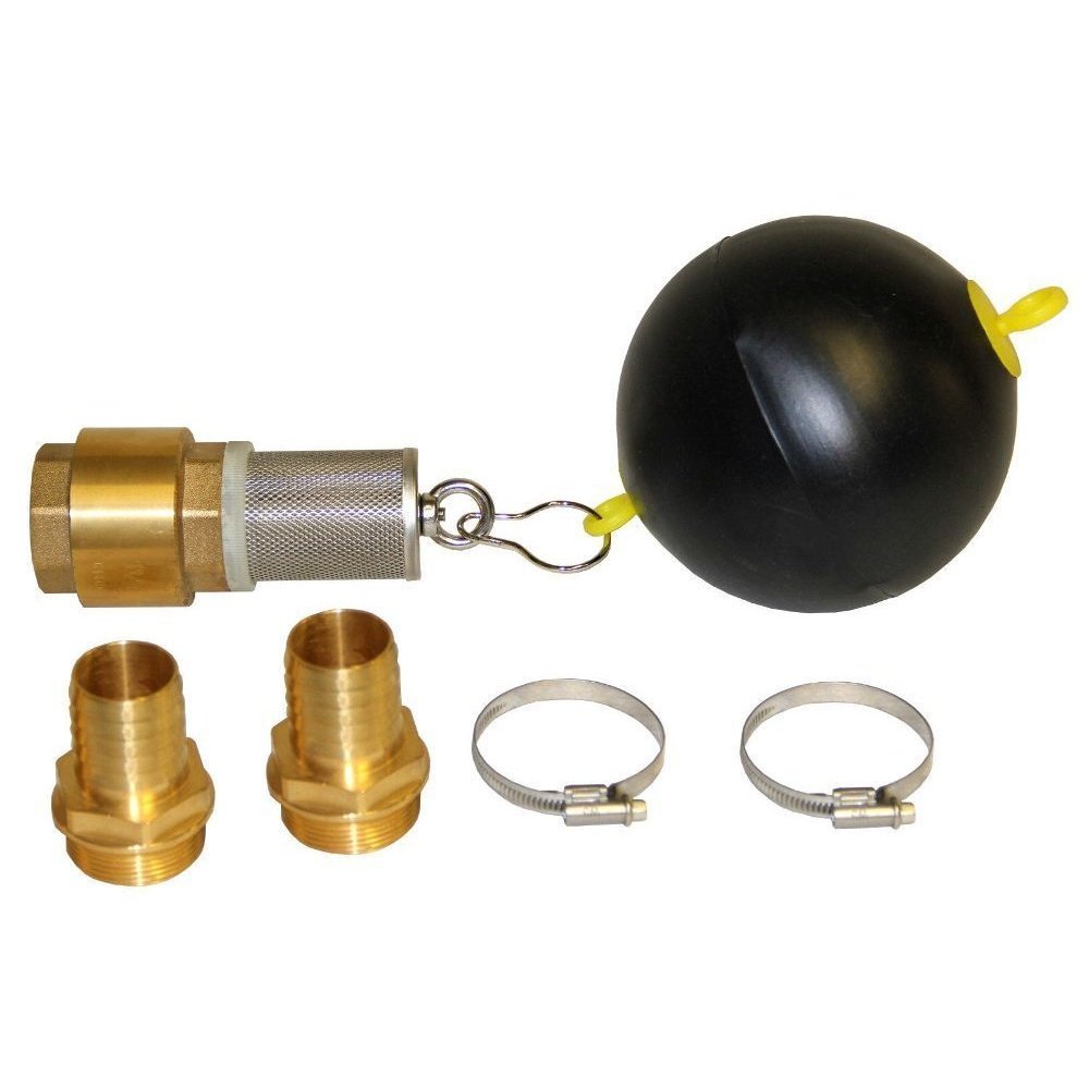 Sauggarnitur mit Grobfilter 1½ Zoll
