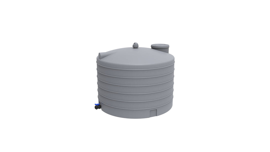 INTEWA Oberirdischer Tank 5.000 L Polyethylen UV-stabil Selbststabilisierend