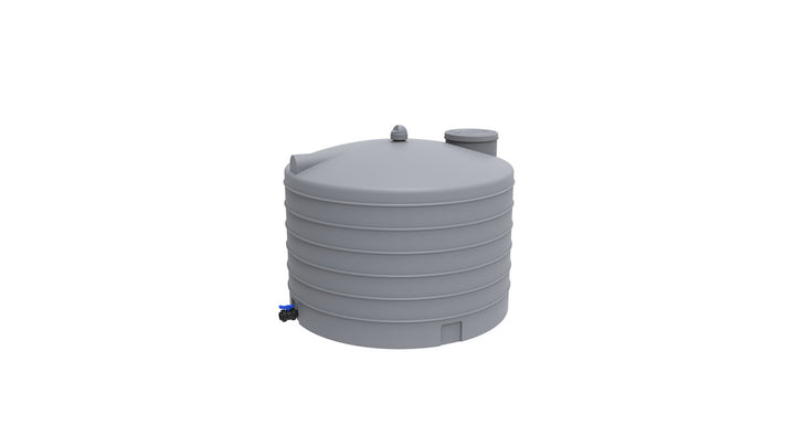 INTEWA Oberirdischer Tank 5.000 L Polyethylen UV-stabil Selbststabilisierend