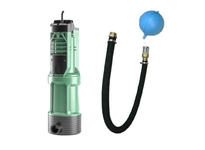 AQUALOOP DW1000 Trinkwasser aus Regenwasser SET mit Unterwassermotorpumpe und Nachspeiseeinheit