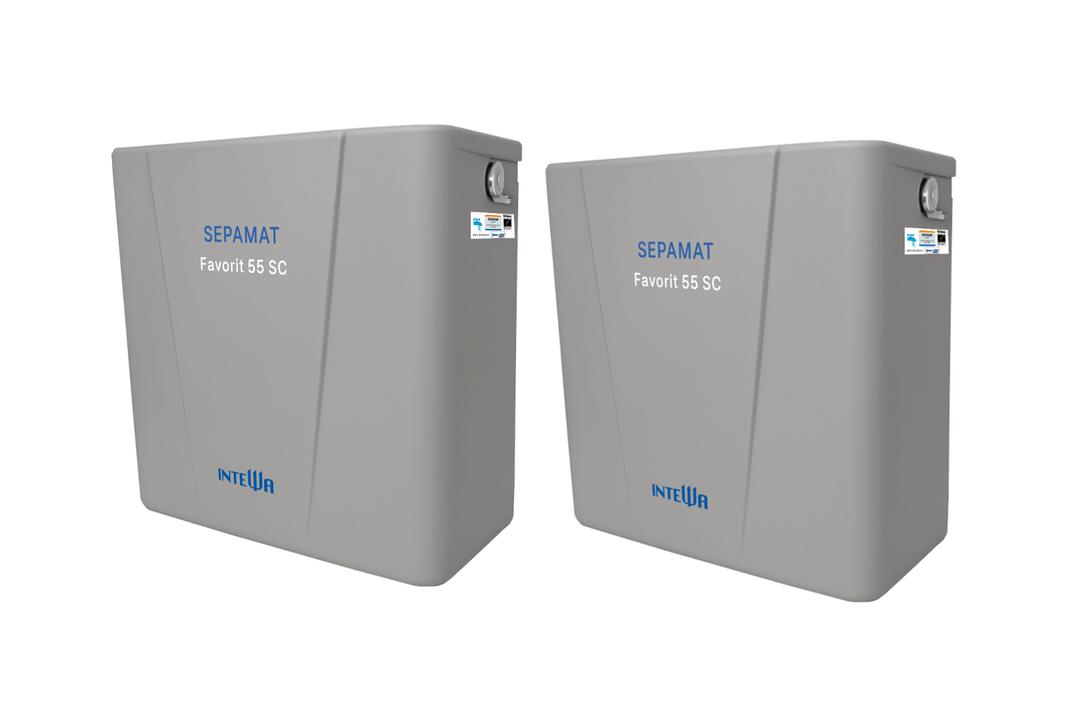 SEPAMAT Favorit 55 SC Duplex Systemtrenner mit Drehzahlregelung (inkl. Versand)