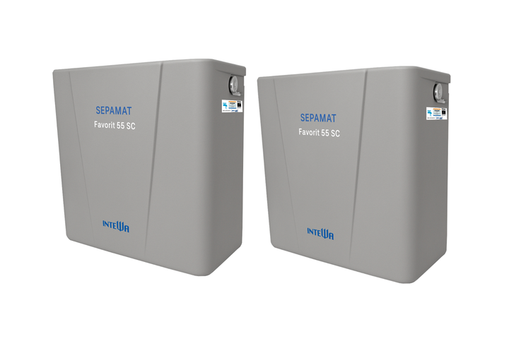 SEPAMAT Favorit 55 SC Duplex Systemtrenner mit Drehzahlregelung (inkl. Versand)