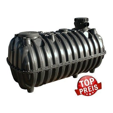 *Inkl. Tank* Regenwassernutzung Haus-Basis-Paket 2.000 Liter, mit Unterwassermotorpumpe